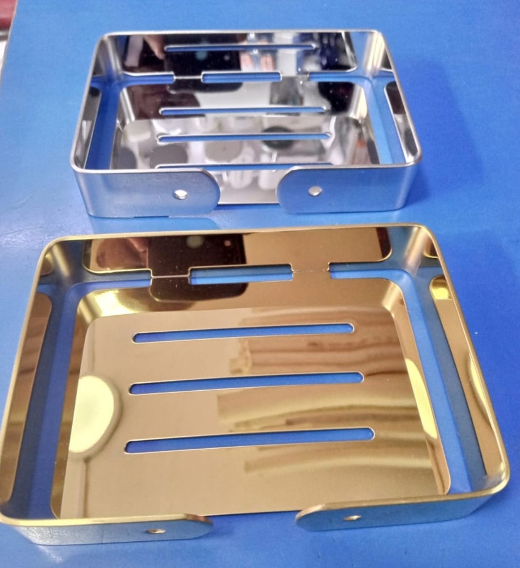 Stainless Steel Silver WANA SS Heavy Soap Dish, Material Grade: SS316, Size: 2 X 5 Inch - Image 2