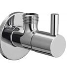 Bathroom Angle Valve,Wall wash Basin Brass with Free Flange and Teflon Tape Set of 1