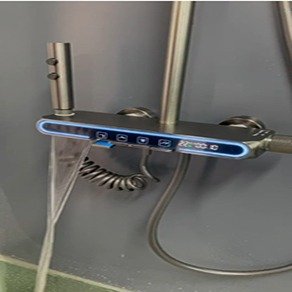 Piano Button Shower